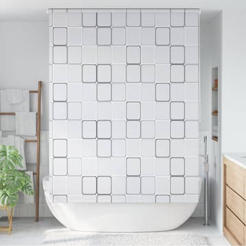 vidaXL Rolgordijn voor douche 160x240 cm vierkant, Verzenden, Nieuw