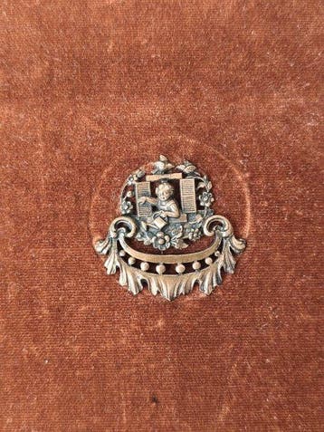 Boîte à bijoux - Velours - Les années 50