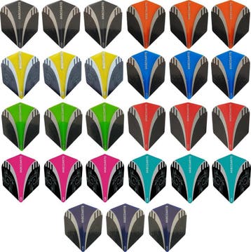 ABC Darts – Tribal Extra Stevig - 8 Sets (Dart Flights), Sport en Fitness, Darts, Ophalen of Verzenden, Nieuw, Pijlen