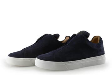 Manfield Loafers in maat 40 Blauw, Kleding | Heren, Schoenen, Loafers, Manfield, Zo goed als nieuw, Verzenden