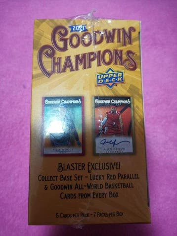 2021 Upper Deck Goodwin Champions Blaster Box - 1 Box -, Nieuw