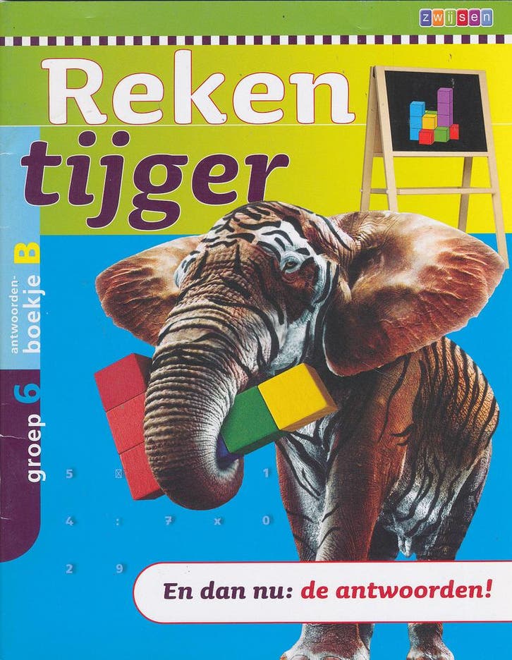 Rekentijger antwoorden 6B, Boeken, Schoolboeken, Verzenden
