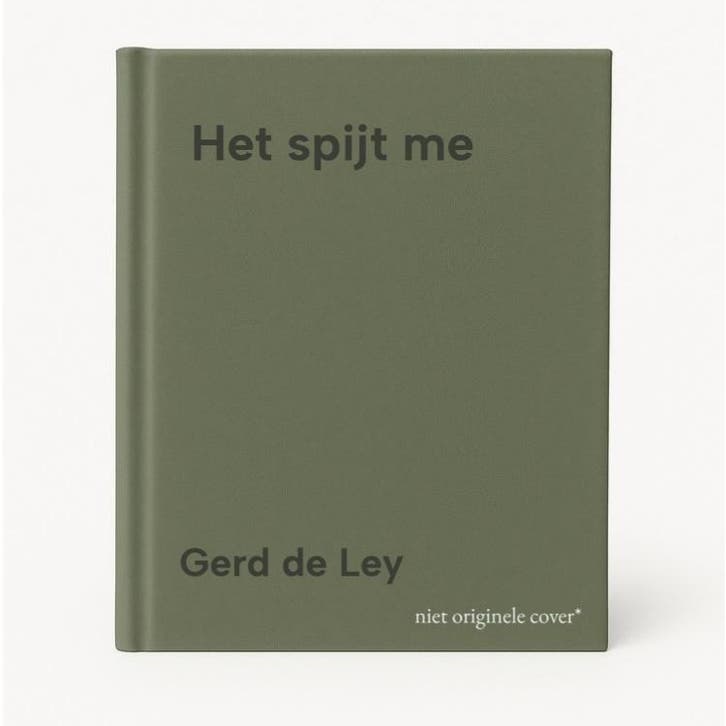 Het spijt me 9789461888716 Gerd de Ley, Boeken, Stripverhalen, Zo goed als nieuw, Verzenden
