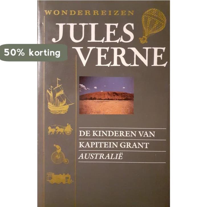 Australië / De kinderen van kapitein Grant / II Jules Verne, Livres, Thrillers, Envoi