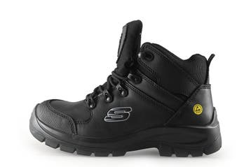 Skechers Veterboots in maat 40 Zwart, Verzenden, Boots