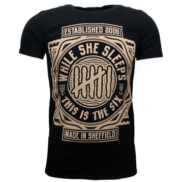 While She Sleeps This Is The Six T-Shirt, Nieuw