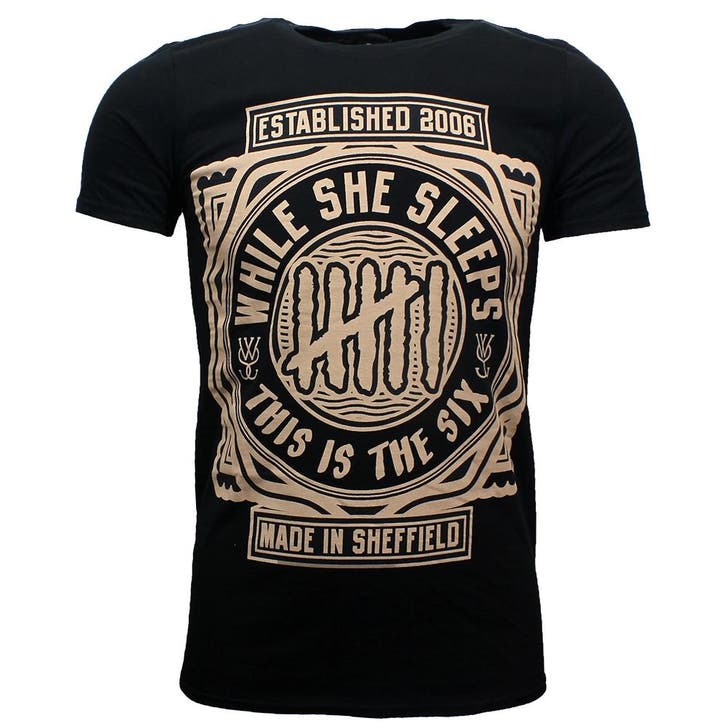 While She Sleeps This Is The Six T-Shirt, Kleding | Heren, T-shirts