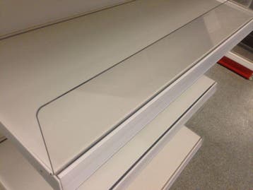 Tego Plexi voorzetrand 123,5cm