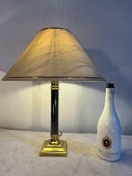 Herda - Lampe de table - T-1967 - Laiton, Métal, Textile