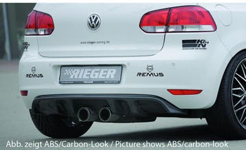 Rieger diffuser | geschikt voor VW Golf 6 VI 2008-2012 | ABS, Verzenden