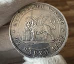 Italië, voorlopige regering van Venetië 5 Lire 1848