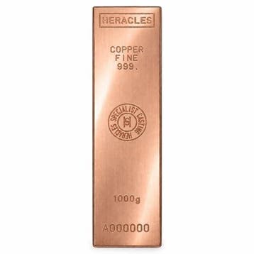 10 kilograms - Koper .999 - 10 x 1 Kilo Heracles Specialist
