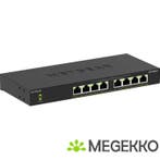 Netgear GS308LP-100EUS 8-port Unmanaged POE Switch, Verzenden, Nieuw