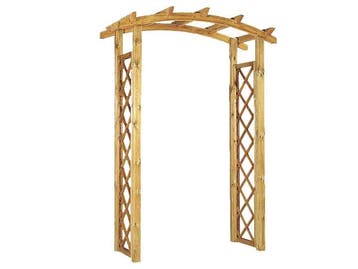 Veiling - Woodvision Grenen rozenboog - 285x120x45cm, Nieuw
