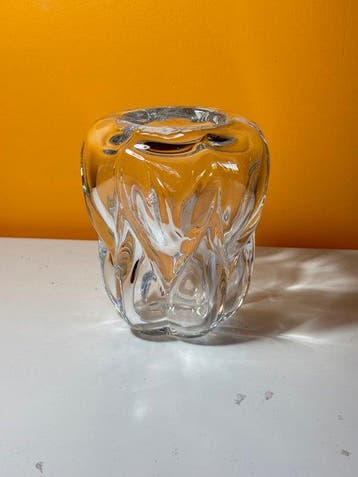 Vase - Verre - Val Saint-Lambert, Antiek en Kunst