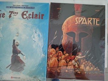 Les Chevaliers Maudits + Sparte + 2x dédicace - 2x C - 2