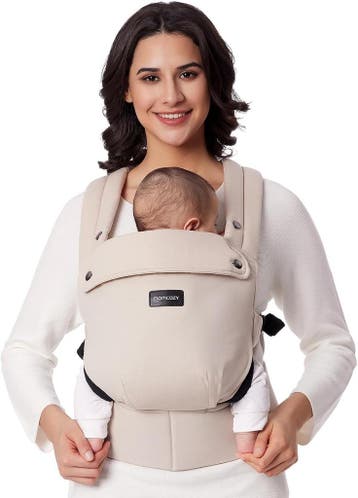 Momcozy draagzak (Khaki) | 34% voordeel | Retour deal, Overige merken, Verzenden, Zo goed als nieuw, Buik