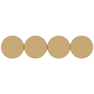 Wever & Ducre Dot Wandlamp (dot 4.0 / Champagne / 2700 K), Huis en Inrichting, Lampen | Wandlampen, Verzenden, Gebruikt, Overige materialen