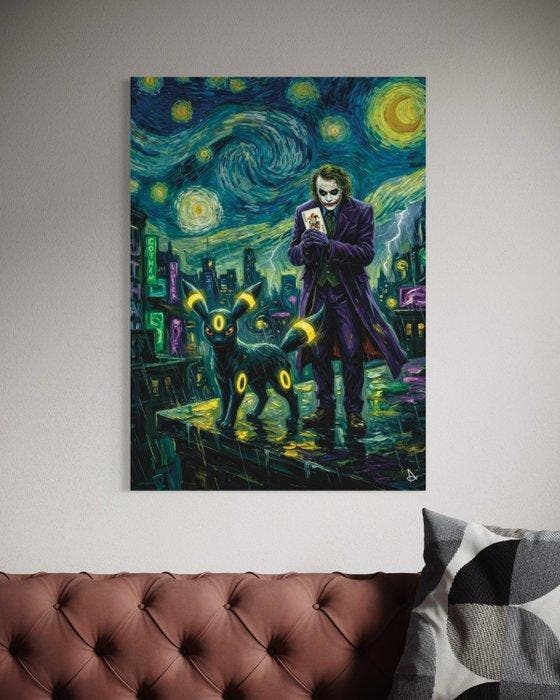ANDSAL MCMXCI - Umbreon & Joker Eternal Edition Van Gogh, Games en Spelcomputers, Spelcomputers | Overige Accessoires