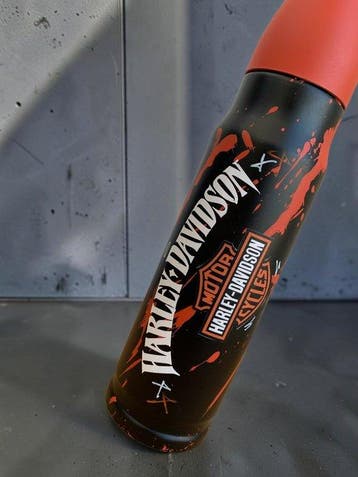 WASE - Beeldje - BALLE AK47 XXL HARLEY DAVIDSON - Aluminium