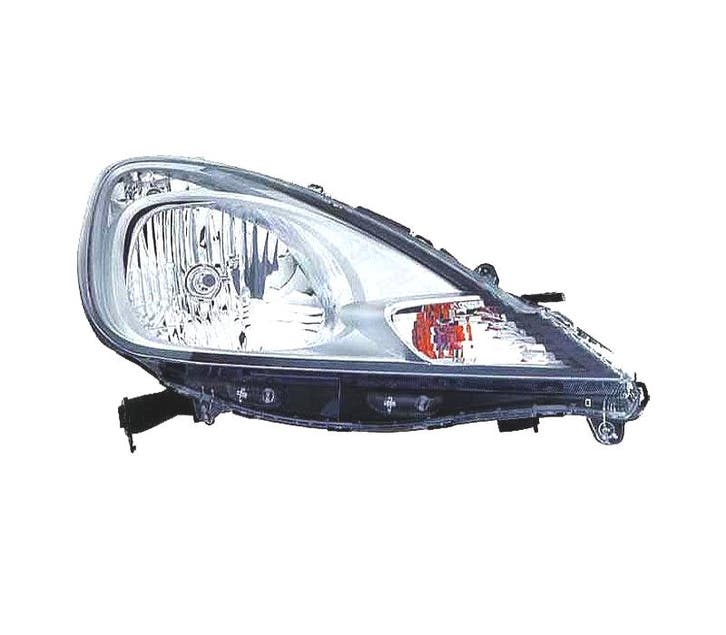 Phare Droit Pour Honda Jazz 10-13 Fond Chromé, Autos : Pièces & Accessoires, Éclairage, Envoi
