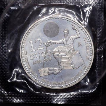 Spanje. 1/2 Euro 2005 - IV Centenario de la Primera edición