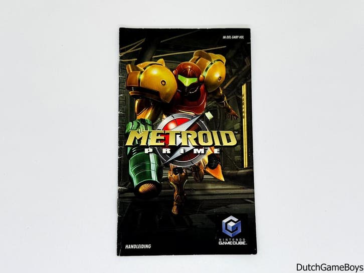 Nintendo Gamecube - Metroid Prime - HOL - Manual, Games en Spelcomputers, Spelcomputers | Nintendo Consoles | Accessoires, Gebruikt