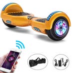 Elektrisch E-Scooter Hoverboard met Bluetooth Speaker - 6.5, Verzenden, Nieuw, Stuff Certified®