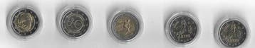 Griekenland, Cyprus. 2 Euro 2002/2024 (15 coins) (Zonder