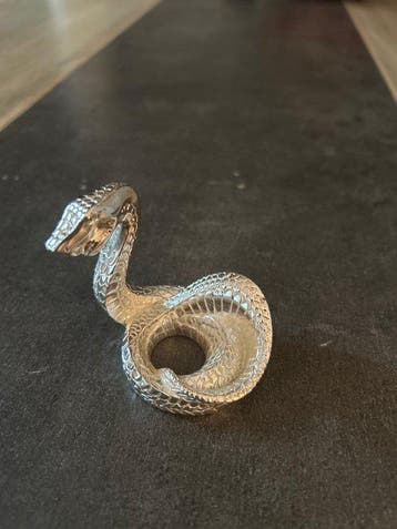 Christofle - Beeldje - Serpent - Verzilverd