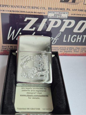 Zippo - Coca-Cola 1994 - Drink Carbonated Coca-Cola !!! -
