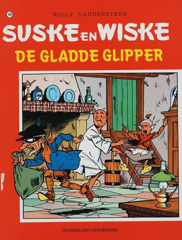 De gladde Glipper / Suske en Wiske / 149 9789002126932, Livres, BD, Envoi