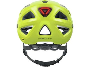 ABUS Urban-I 3.0 - Fietshelm - MIPS - Geel L 56-61, Fietsen en Brommers, Verzenden, Zo goed als nieuw, Abus
