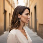 Zonder minimumprijs - Oorbellen - 18 karaat Geel goud Parel, Handtassen en Accessoires, Oorbellen, Nieuw