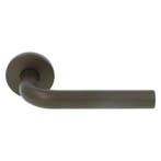 Deurkruk Demi op ronde rozet brons, Doe-het-zelf en Bouw, Ophalen of Verzenden, Nieuw