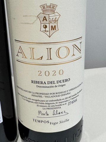 2020 Tempos Vega Sicilia, Alion - Ribera del Duero - 2