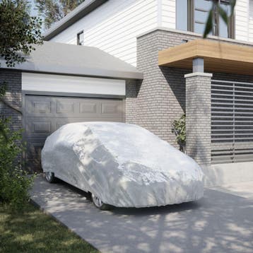 vidaXL Autohoes voor sedan met gespriemen L volledig, Verzenden