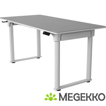 COUGAR Gaming E-GRAV 160 Hoogte Verstelbaar Bureau Wit, Huis en Inrichting, Bureaus, Verzenden, Nieuw