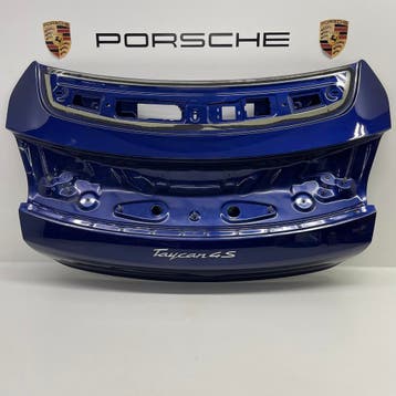 Porsche Taycan 4S ORIGINELE achterklep, Ophalen, Gebruikt, Achterklep, Porsche