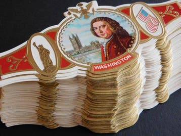 Prachtige Collectie Washington Sigarenbandjes uit meerdere
