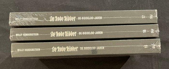 De Rode Ridder 15, 16 & 17 - De Biddeloo jaren - Luxe HC, Boeken, Stripverhalen