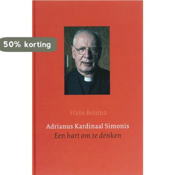 Adrianus Kardinaal Simonis een hart om te denken H. Bouma, Verzenden, Zo goed als nieuw, H. Bouma