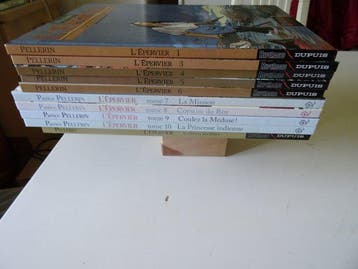 LEpervier T1 + T3 + T10 + Archives Secrètes - 10x C - 10, Livres