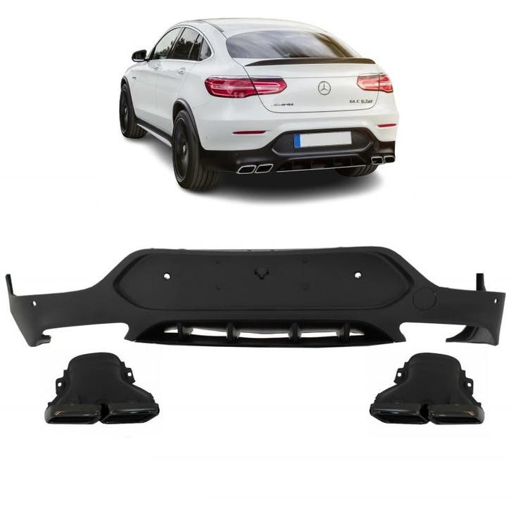 Carnamics Diffuser | Mercedes-Benz GLC-klasse Coupé© 16-19 5, Auto-onderdelen, Carrosserie, Nieuw, Verzenden