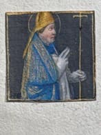 Scriptorium of the Middle Ages - Original cuttings on