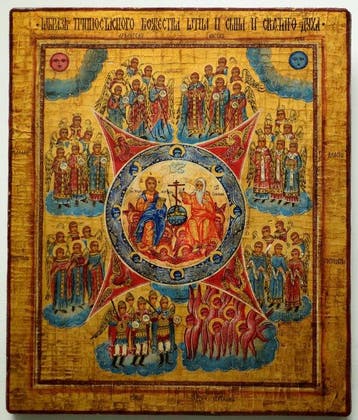 Icoon - Russisch-orthodoxe icoon “Nieuwtestamentische