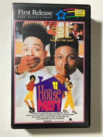 HOUSE PARTY (EX RENTAL) (VHS), Cd's en Dvd's, Gebruikt