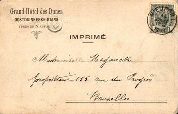Belgique - Koksijde - Carte postale (150) - 1900-1999