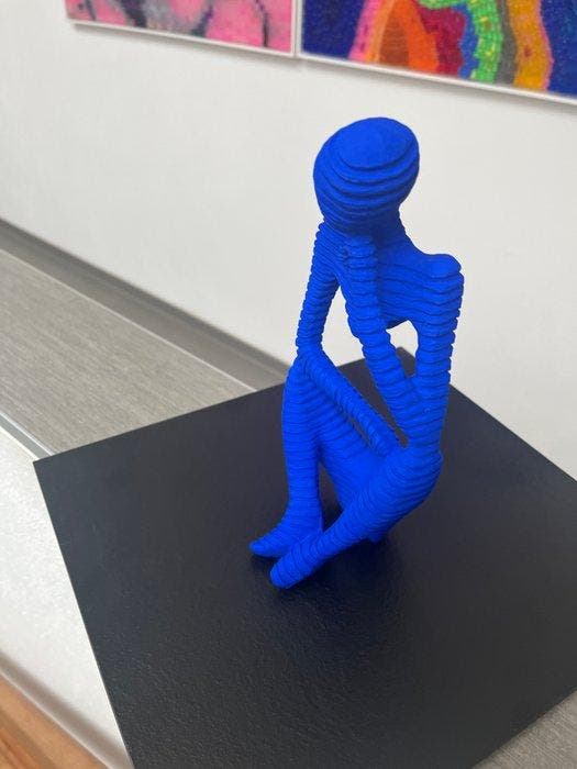 D - Uli - Ich denke, also bin ich (I think, so I am), Antiek en Kunst, Kunst | Designobjecten