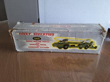 Dinky Toys 1:43 - Camion miniature - 666 Missile Erector, Nieuw